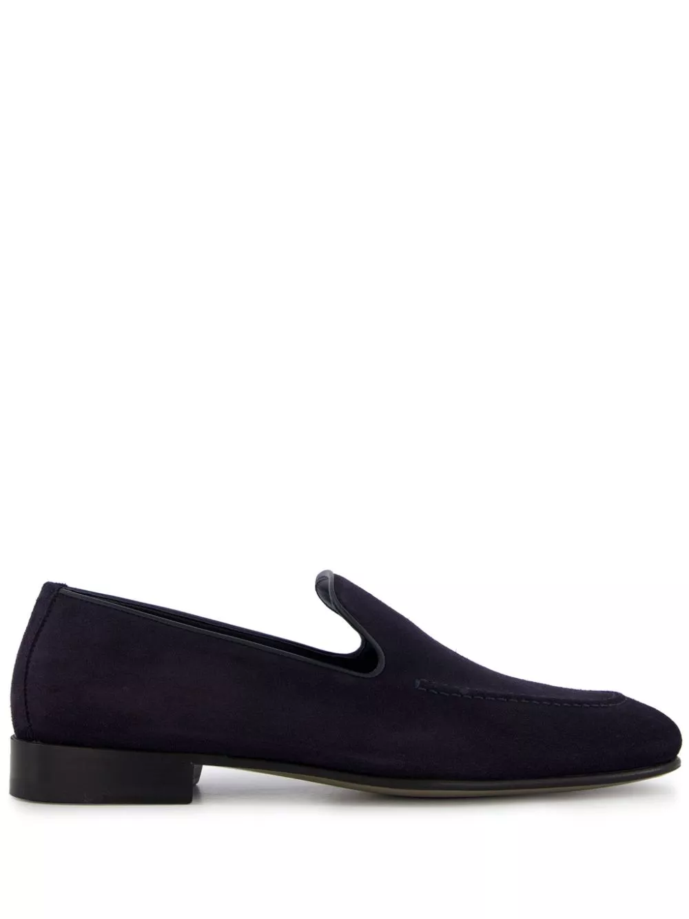 Manolo Blahnik Truro crosta suede loafers Men 0116