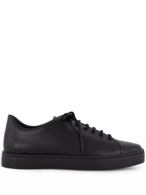 Manolo Blahnik leather trainers Men 0113