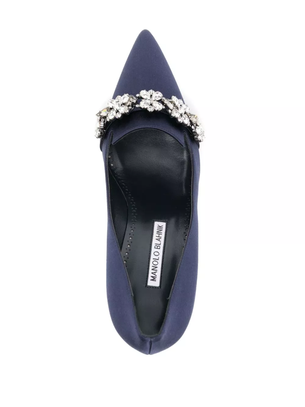 Cheap Manolo Blahnik 90mm crystal-embellished pumps Women 0113