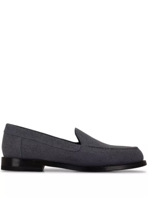 Manolo Blahnik Dineguardo denim loafers Women 0113