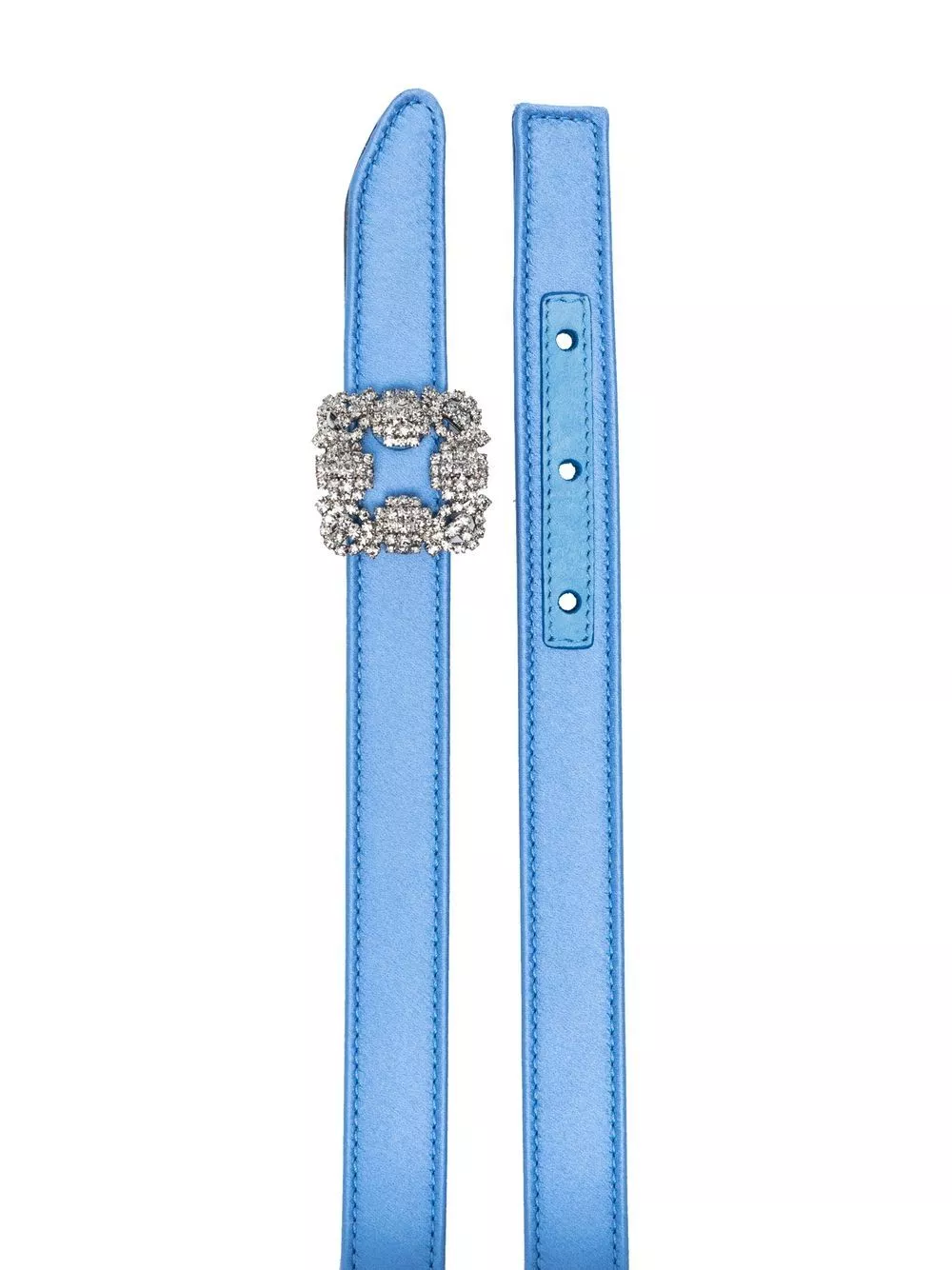 Affordable Manolo Blahnik Hangisi 20mm crystal-embellished belt Women 0113